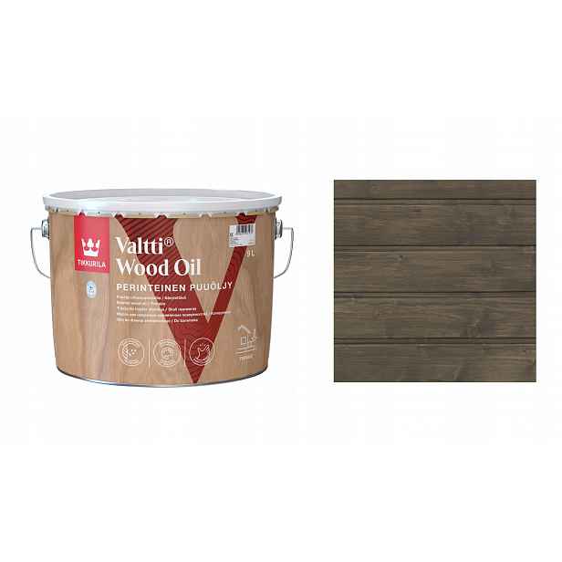 Tikkurila Valtti Wood Oil 9 L 222A Hedgehog Rozpouštědlový Olej