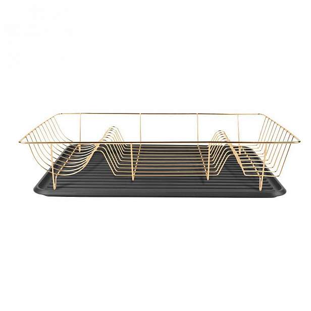 Odkapávač na nádobí ve zlaté barvě PT LIVING Linea