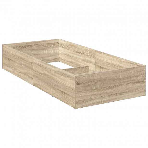 vidaXL Rám pro polohovatelnou základnu postele Dub sonoma 70 x 200 cm