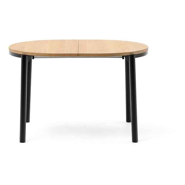Rozkládací jídelní stůl s deskou v dubovém dekoru v přírodní barvě 90x120 cm Montuiri – Kave Home
