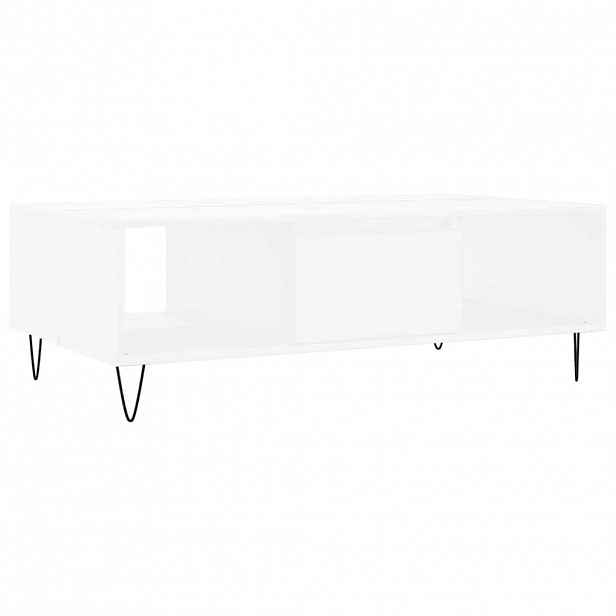 vidaXL Konferenční stolek bílý 104 x 60 x 35 cm kompozitní dřevo