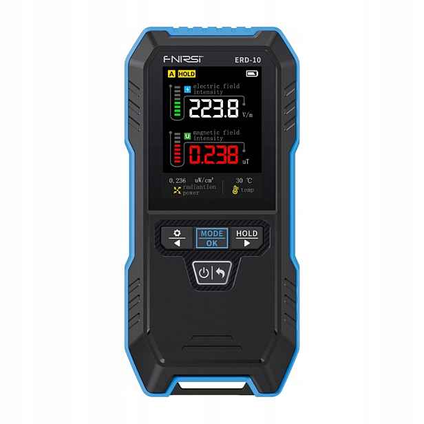 Fnirsi ERD-10 Detektor elektromagnetického záření Usb-c 1000 mAh