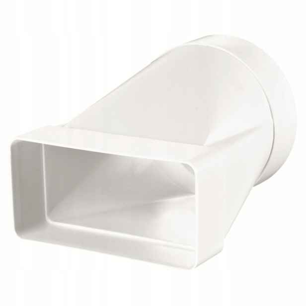 Spojka variabilních průřezů Vents z kanálu 120 x 60 mm na Kulatý Fi 100 mm