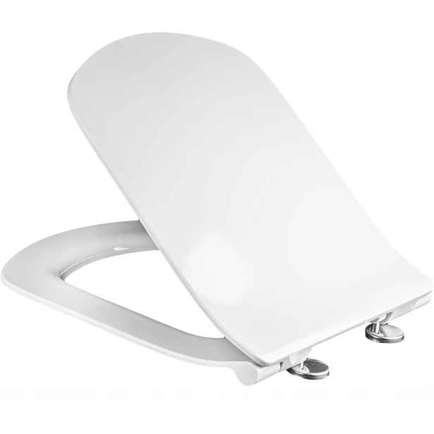 Wc sedátko slim pro Roca Dama Senso, pomalu padající, duroplast, Tvrdé