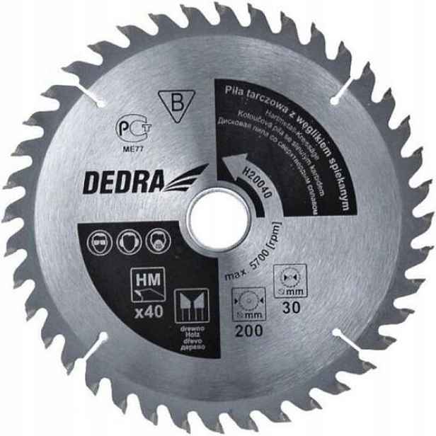 Dedra pilový kotouč 450mm*30mm 100 Wz Hm na dřevo H450100