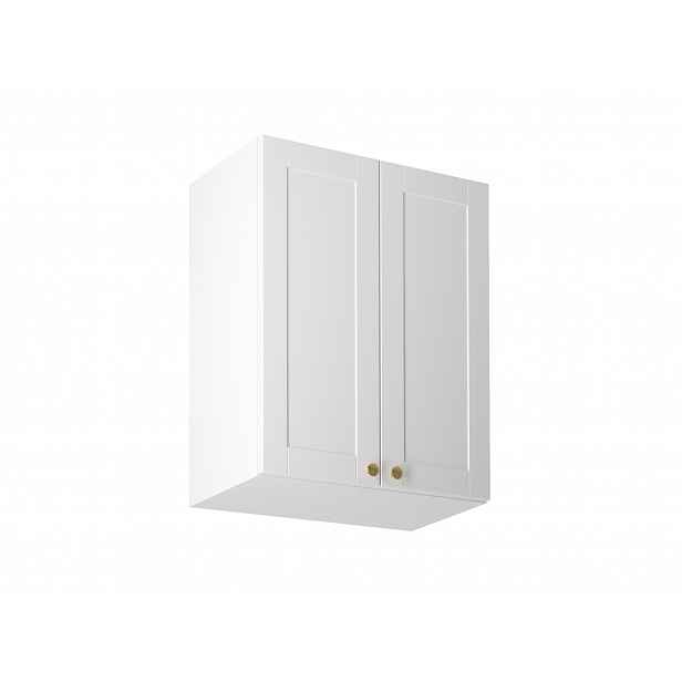 Horní dvoudveřová skříňka LUMEA - šířka 60 cm, bílá