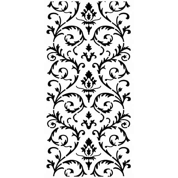 Omítací Šablona LuxBud Panel 32 pro ozdobné omítky 92 cm Dekor 3D Zeď