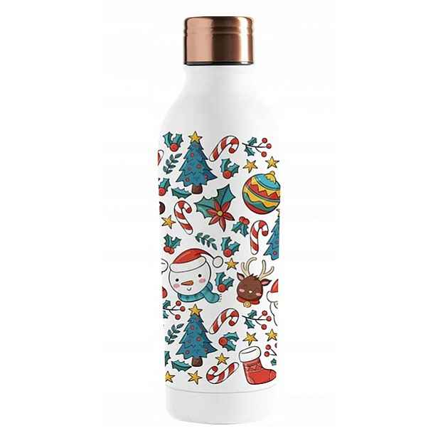 Root7 Termos Termoska na kávu Ocelová Čaj Kouzlo Vánoc 500 ml
