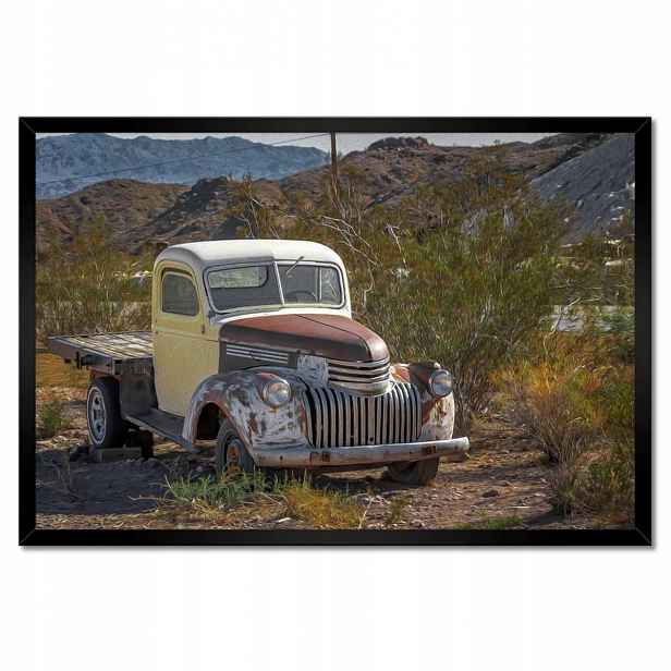 Plakáty v rámu 60x40 Historický automobil Usa