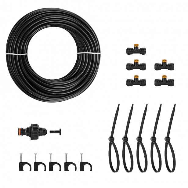 Bradas Zahradní vodní mlha 7,5 m BLACK LINE 3917.39.00
