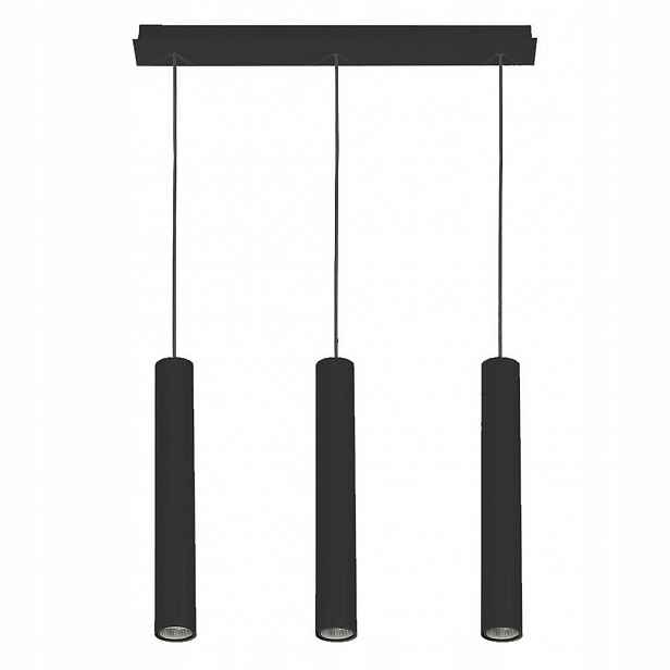 Černá závěsná lampa Eye III nad jídelní stůl Nowodvorski