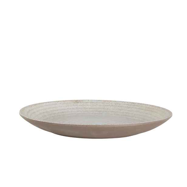 Latté melaminový dezertní talíř Cassis - Ø 18*2,5 cm Chic Antique