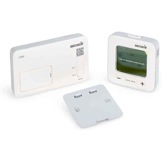 Programovatelný pokojový termostat Secure C1727 pro kotle, Bluetooth, 2 zóny