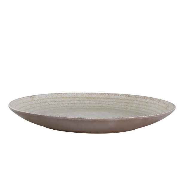 Latté melaminový jídelní talíř Cassis - Ø 25*3 cm Chic Antique