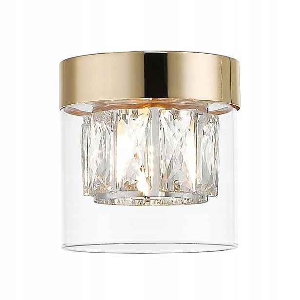 Stropní svítidlo zlatá Gem v moderním stylu do obývacího pokoje ZumaLine