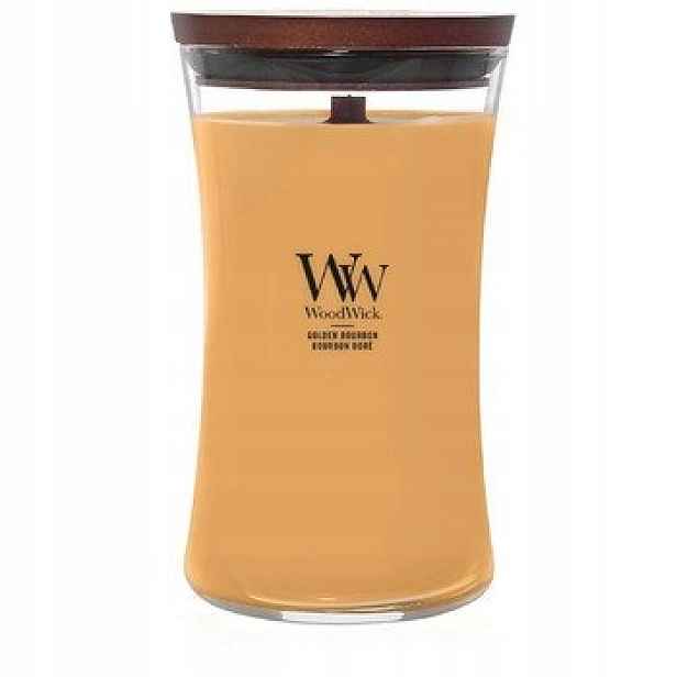 WoodWick Golden Bourbon Vase – kaskádovité vločky 275.0 g
