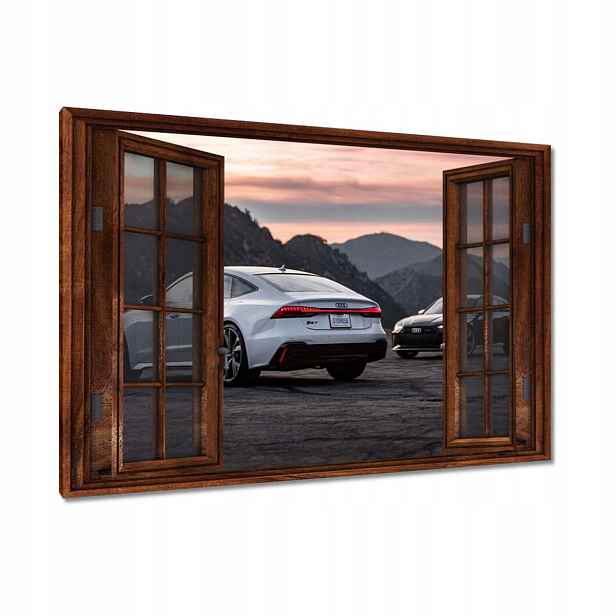Obrazy 120x80 Bílé Audi RS7 Audice