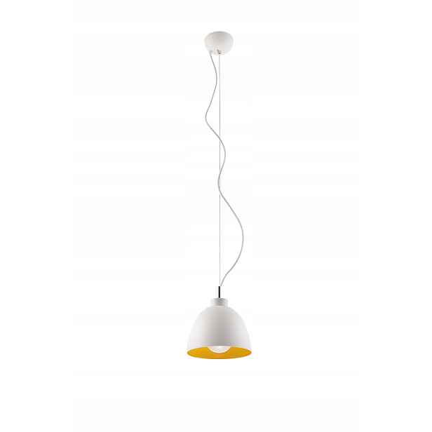 Sollux Lighting Závěsná bodová lampa bílá zlatá bodová nad ostrovní stůl