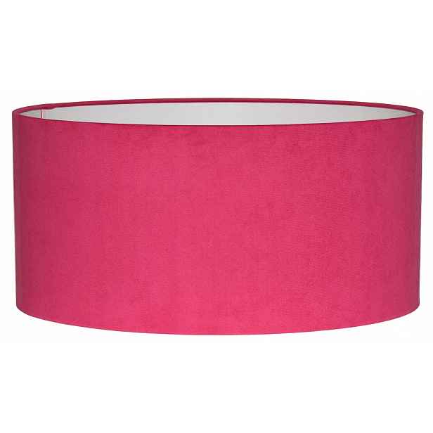 Stínidlo na stojací lampu Závěsný válec 50/25 cm E27 Magenta Růžová Matera