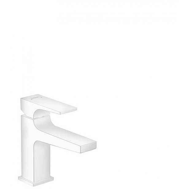 Umyvadlová baterie Hansgrohe Metropol s clic-clacem matná bílá 32500700