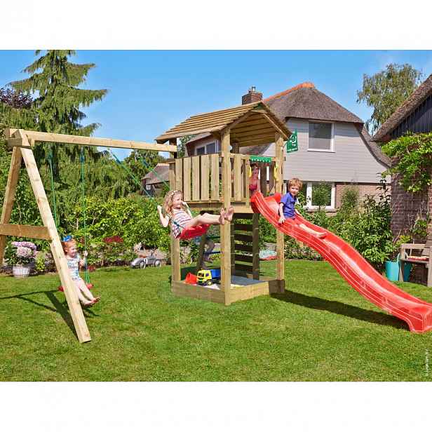 Hřiště Cottage s modulem 2-Swing Frame