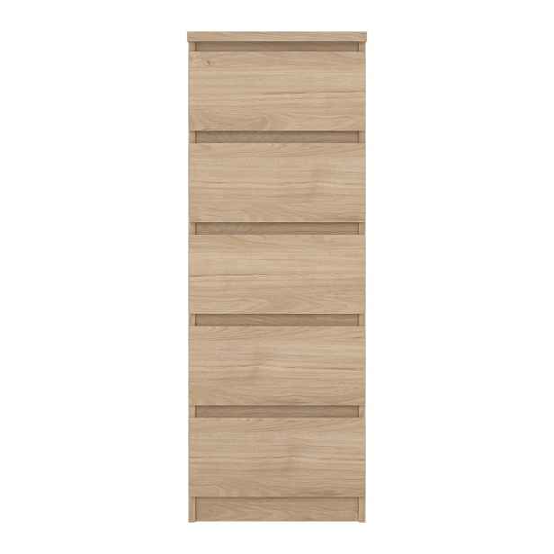 Komoda v dekoru dubu v přírodní barvě 40x111x50 cm Naia – Tvilum