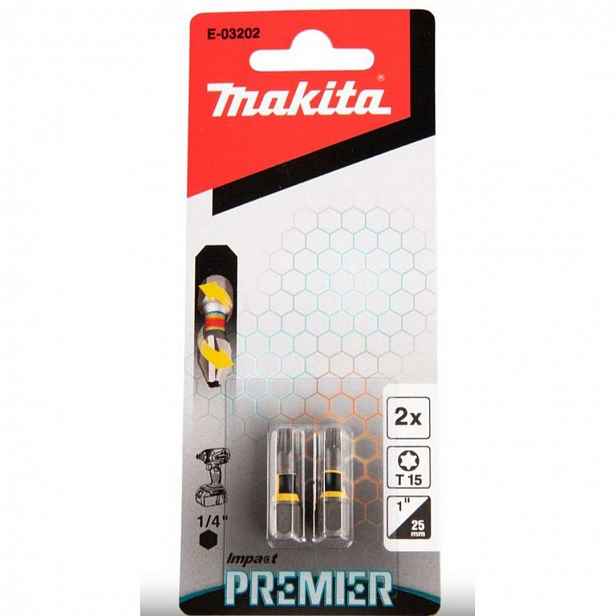 Makita - Sada torzních bitů T15, 2 ks E-03202
