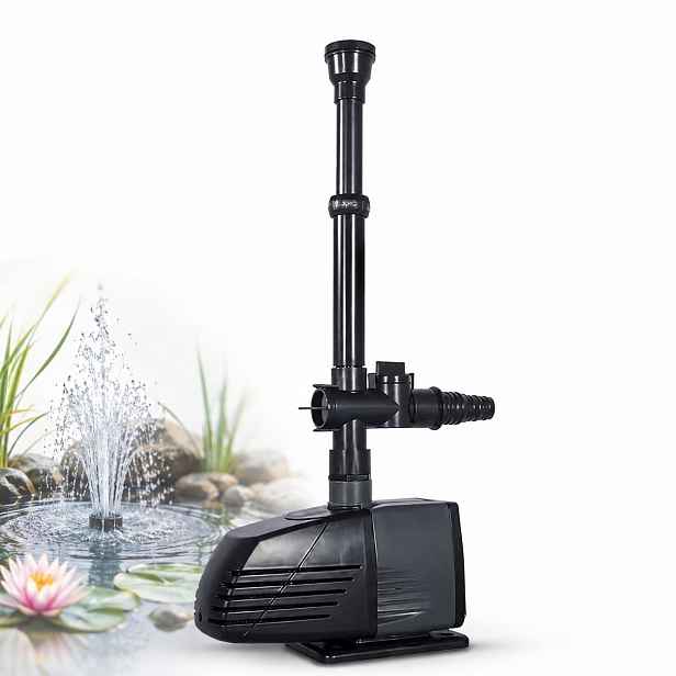 Fontánová pumpa pro jezírko Kaskády 1500 l/h 25 W 3 trysky