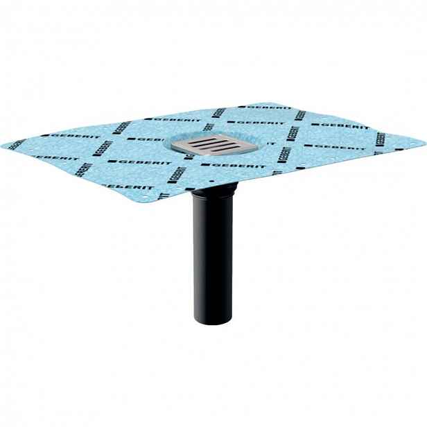 Geberit - Podlahová vpusť, d 5 cm, nerez 154.053.00.1