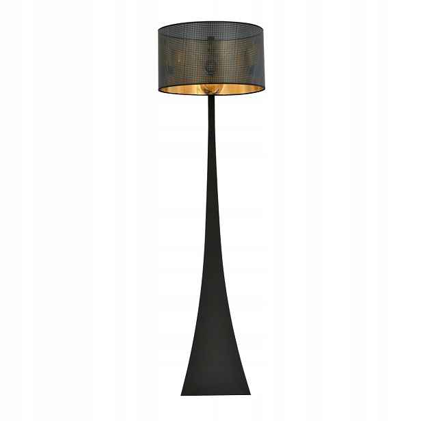 Stojací lampa Emibig Estrella 1xE27 15W Černá/Zlatá 157 cm