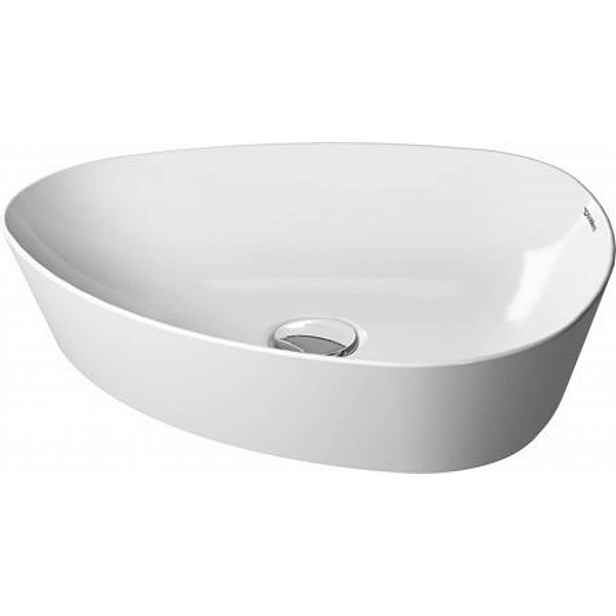 Duravit Cape Cod - Asymetrická umyvadlová mísa 50x41 cm, DuraCeram, bílá 2339500000