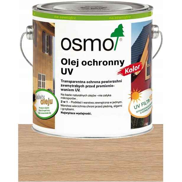 Osmo Uv ochranný olej na dřevo Transparentní Barva 429 Surové Dřevo 0,75