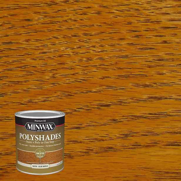 Minwax PolyShades Lakovací nátěr na dřevo 946 ml Satin Olde Maple