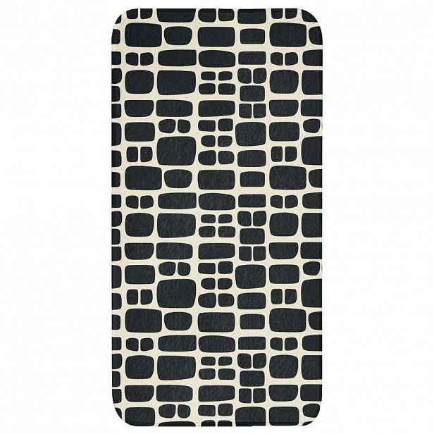 OnlyWow KOUPELNOVÁ PŘEDLOŽKA Moderní - organické - černé 60x120 cm