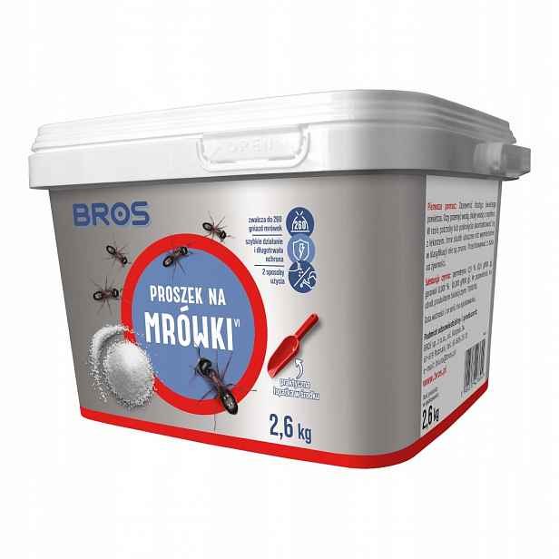 Prášek proti mravencům 2,6kg Bros