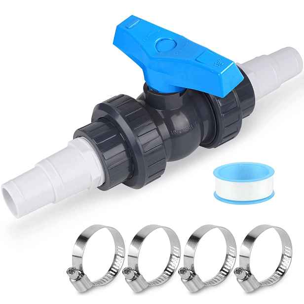 Uzavírací ventil Swawis 32-38 mm Pvc Model Kulový Kohout Bazénový R30