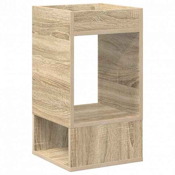 vidaXL Odkládací stolek Sonoma dub 30 x 30 x 56 cm Kompozitní dřevo