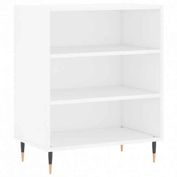 vidaXL Příborník bílý 57 x 35 x 70 cm kompozitní dřevo