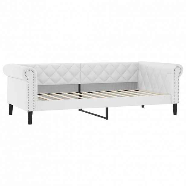 vidaXL Válenda bílá 80 x 200 cm umělá kůže