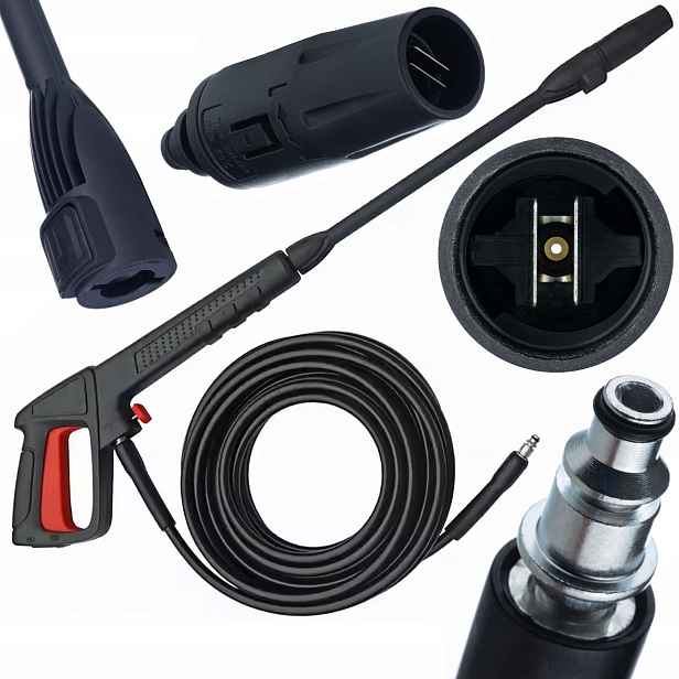 Pistole S Tryskou Vario Hadice 8 M Rychlospojka Quickconnect Pro Bosch