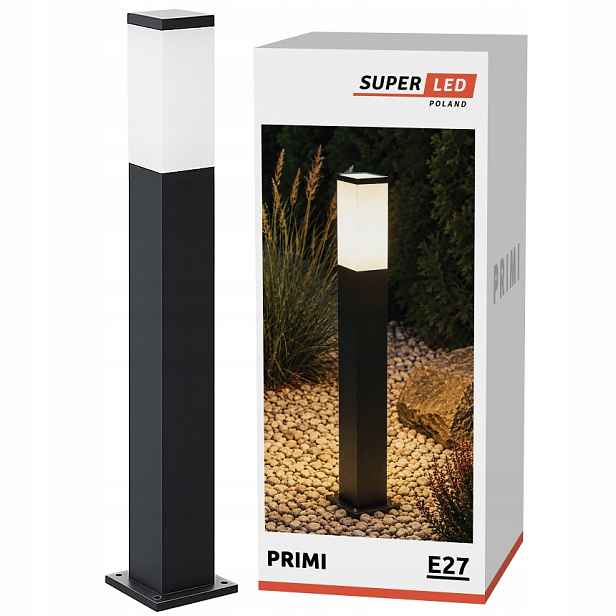 Venkovní stojící zahradní lampa E27 Led Sloupek 90 cm Premium