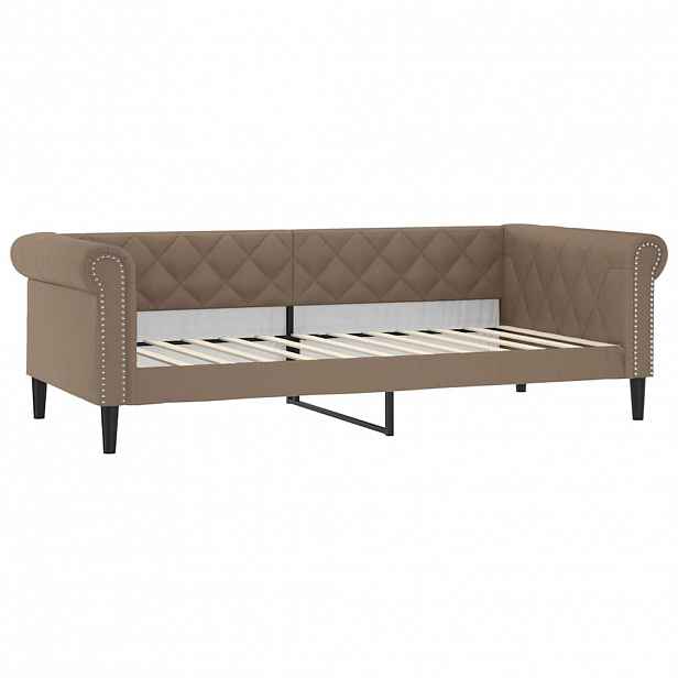 vidaXL Válenda cappuccino 80 x 200 cm umělá kůže