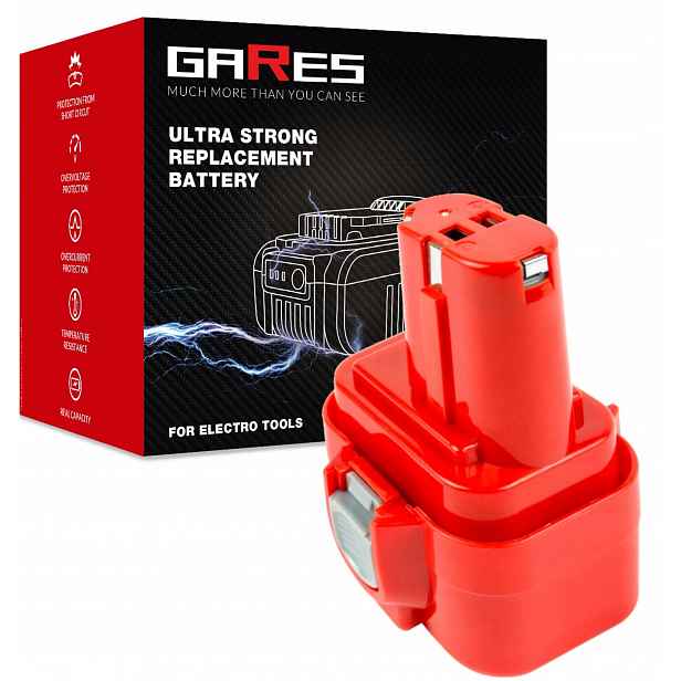 Baterie Akumulátor Makita BMR100 BMR102 BMR103 DA302D DA312D DA392D 9,6V