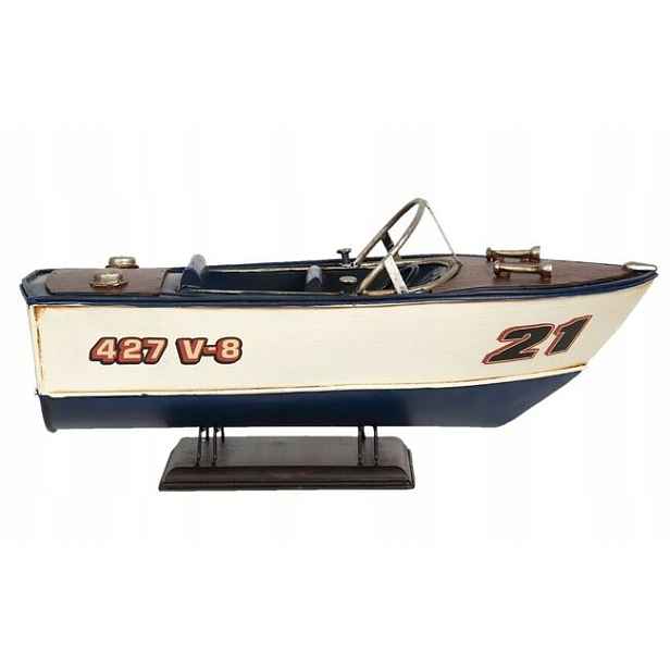 Clayre & Eef Dekorační model lodi 31*13*13 cm