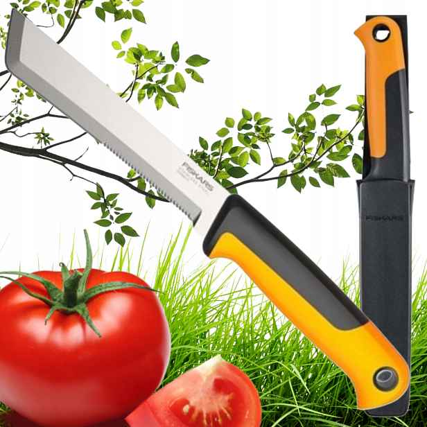 Fiskars Nůž Pro Sklizeň X-series K82 Čepel Nerezová Ocel Pouzdro 15 CM