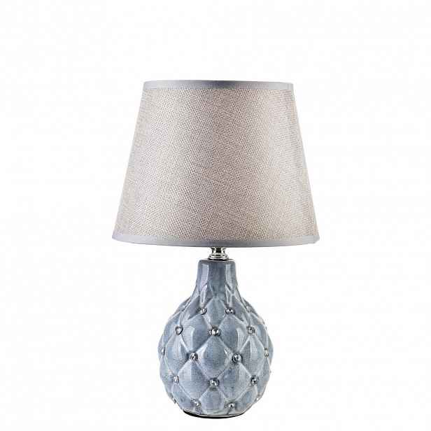 Mondex STOLNÍ LAMPA, keramika, modrá