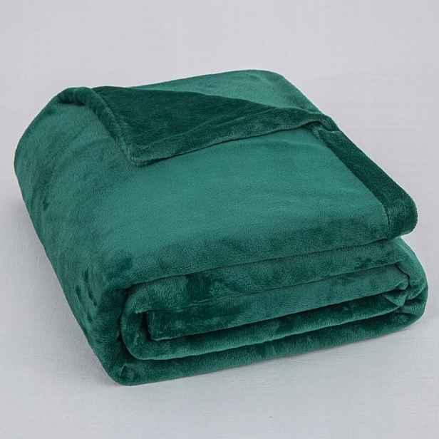 Povlečení z mikrovlákna Medvídek Cozy 220x200 zelené