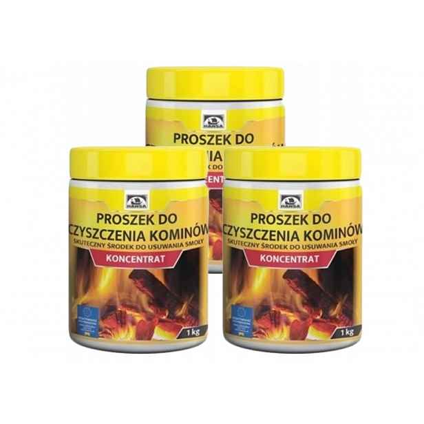 Prášek na čištění komína Hansa 3kg Koncentrát