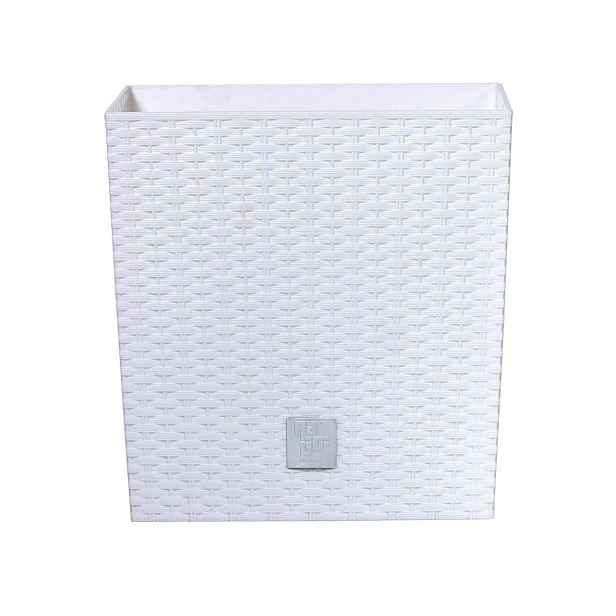 PROSPERPLAST - Květináč Rato Low 32cm bílý