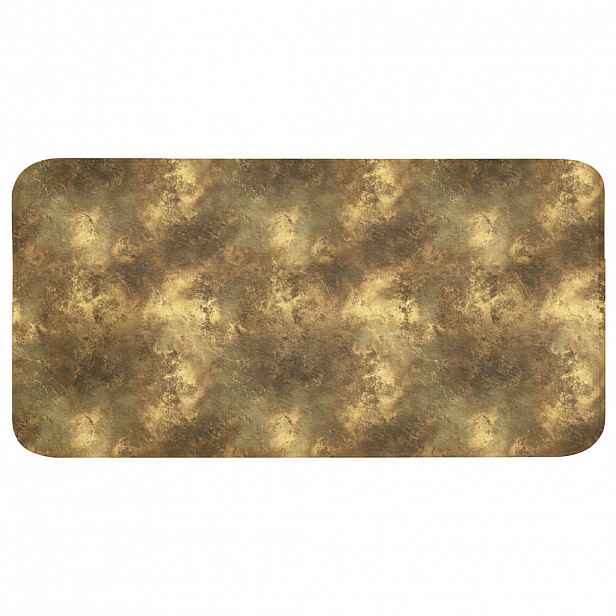 OnlyWow KOUPELNOVÁ PŘEDLOŽKA Antique - metalický vzhled - Gold 120x60 cm